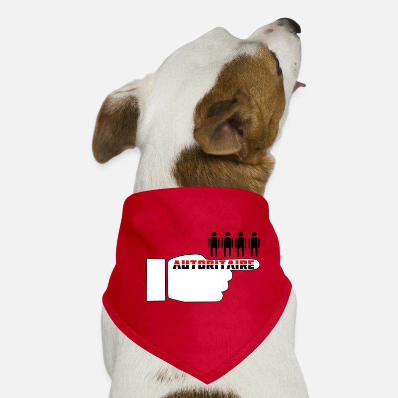 Authoritarian fist Dog Bandana