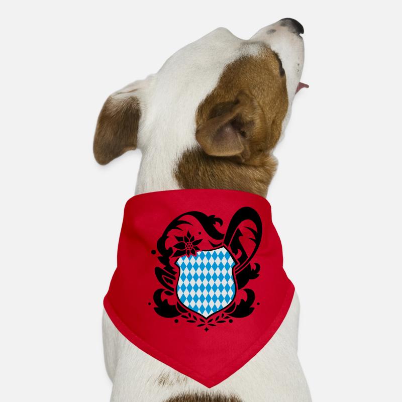 A Bavarian emblem Dog Bandana