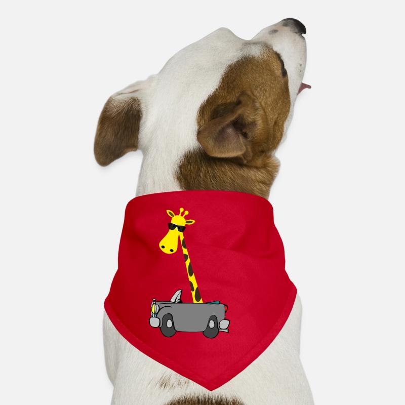 Giraffe with sunglasses | The perfect gift Dog Bandana