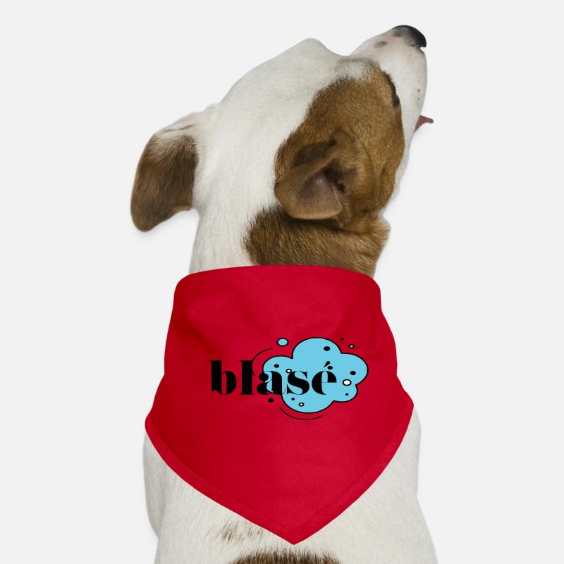 Blasé Hunde-Bandana