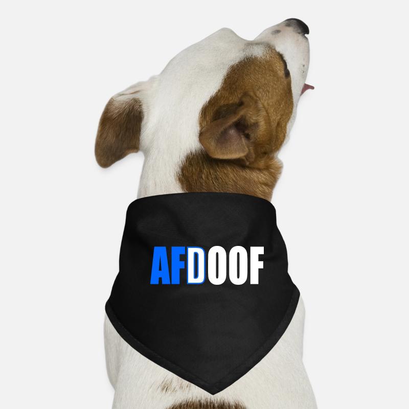 Afd doof afdoof Hunde-Bandana