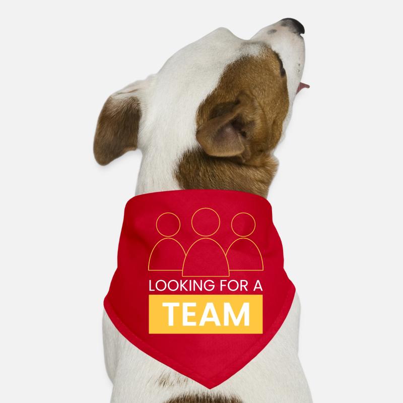 auf der Suche nach einem Team Hunde-Bandana