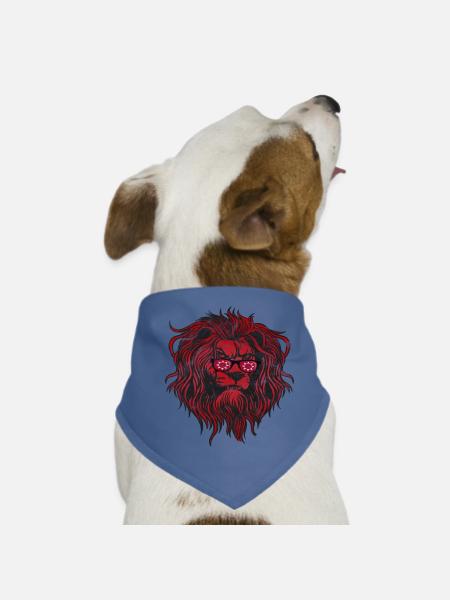 Lakota - Bandana pour chien - rouge - Devant