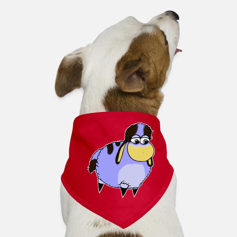 Wolly Sheepling Blaui Hunde-Bandana