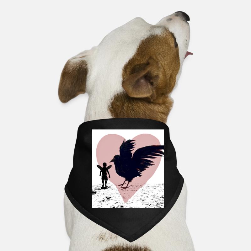 Crow chick Dog Bandana