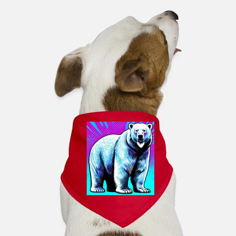 polar bear Dog Bandana