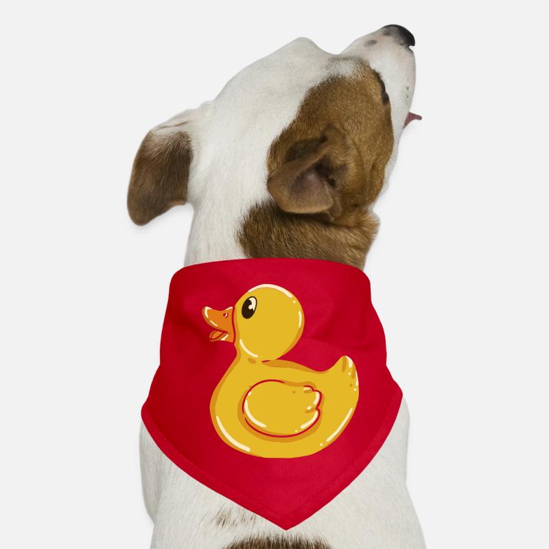 Bathing Duck Squeaky Duck Duck Rubber Duck Chick Dog Bandana