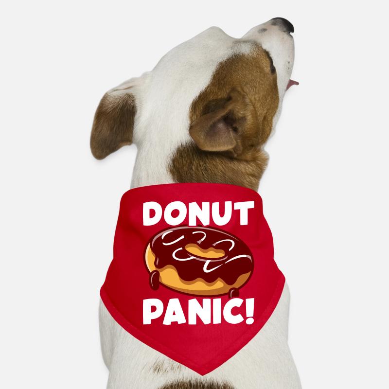 donut panic Hunde-Bandana