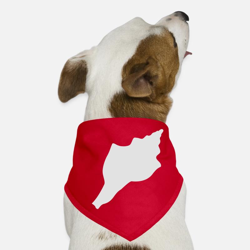Coquillages Bandana pour chien