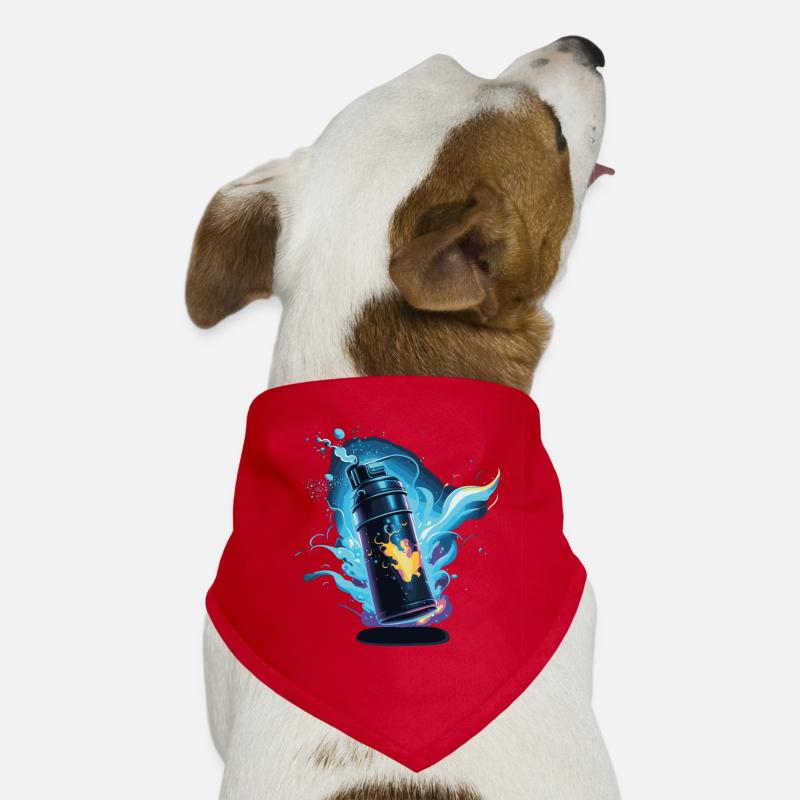 Aerosol can Dog Bandana