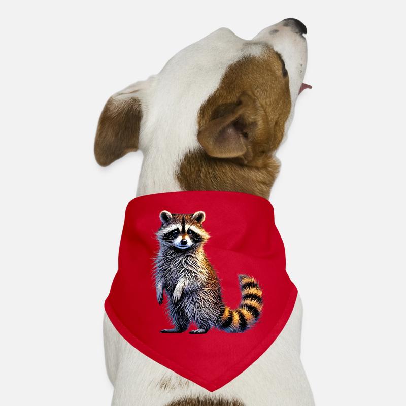 Raton laveur Bandana pour chien