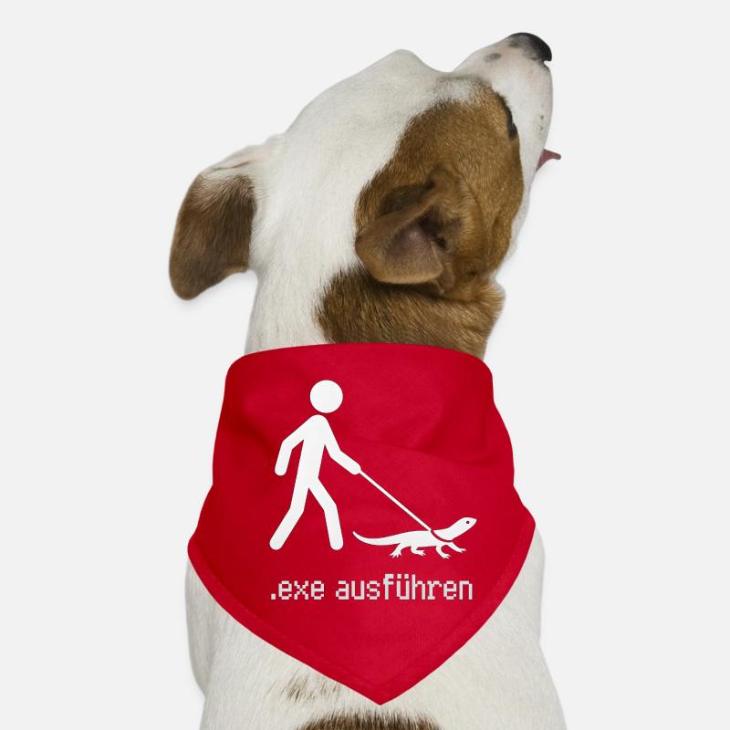 exe ausführen Hunde-Bandana
