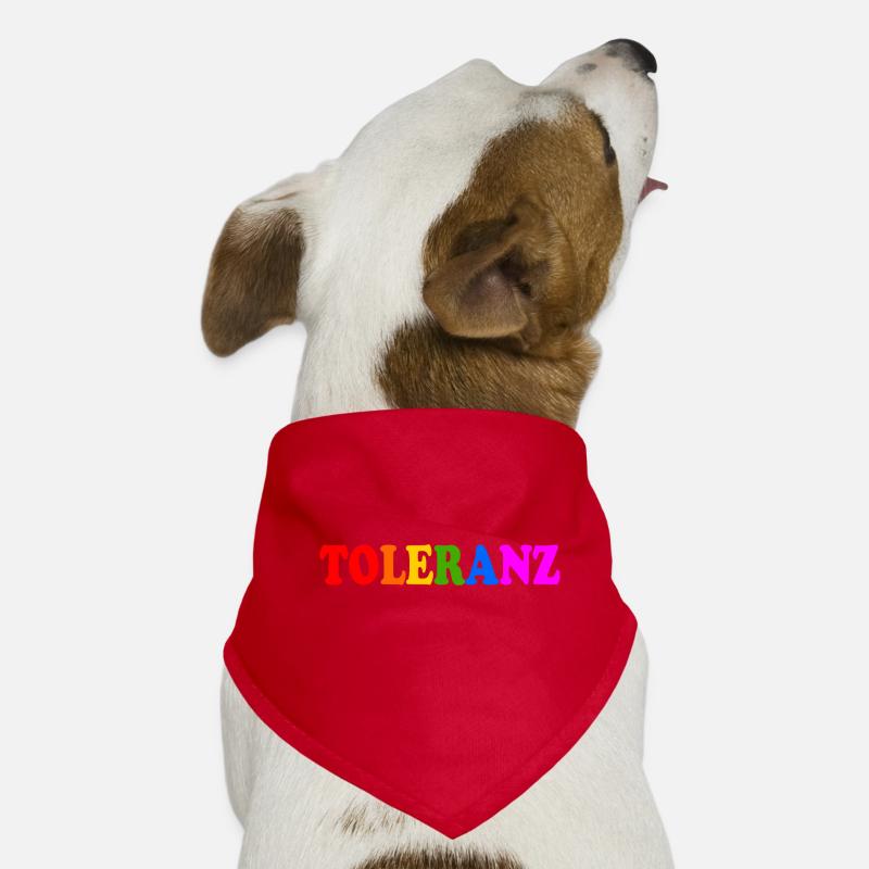 Toleranz Hunde-Bandana