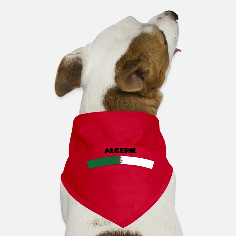 Algerian flag Dog Bandana