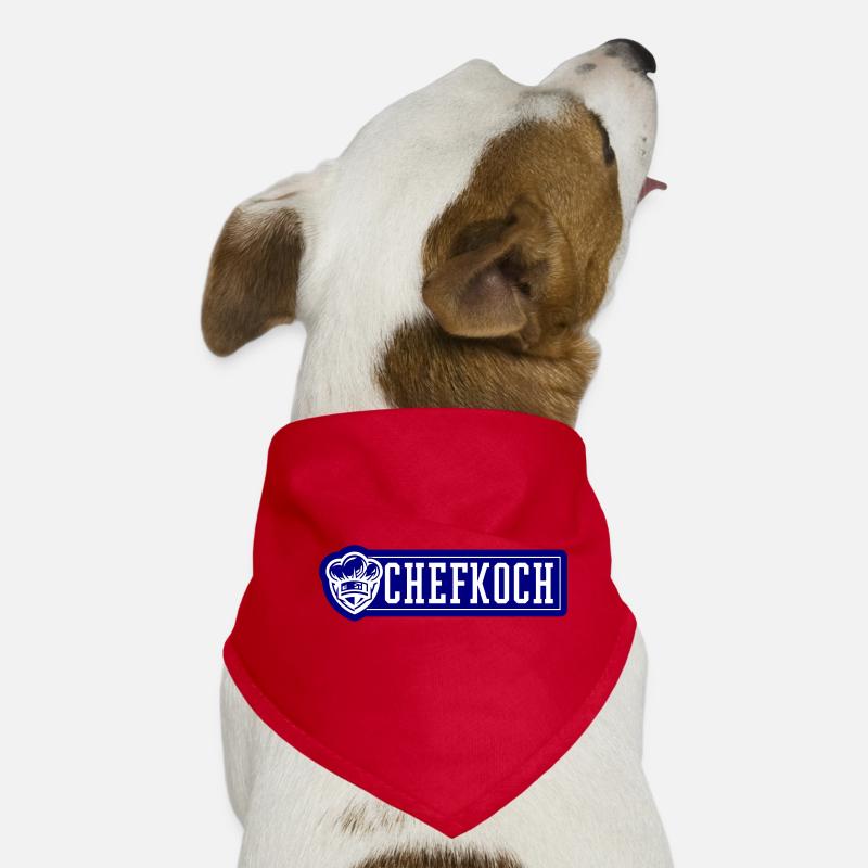 Chapeau de chef chef Bandana pour chien