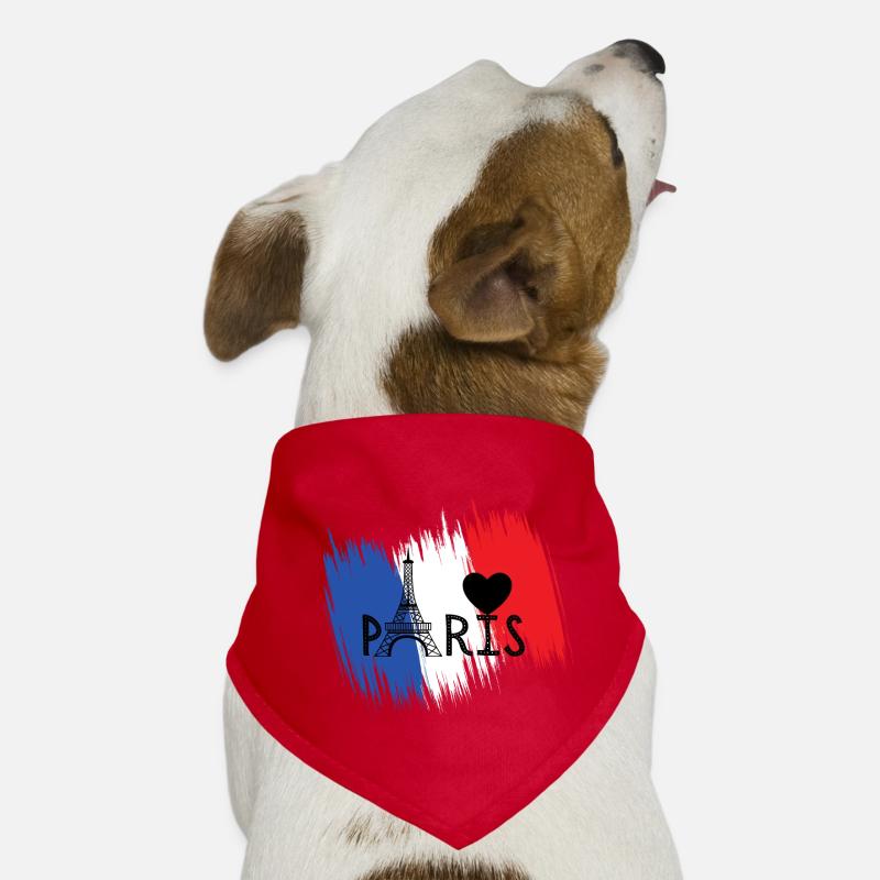 I love Paris Bandana pour chien