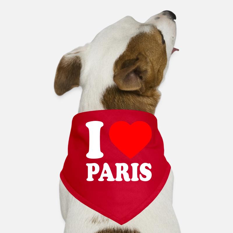 I love paris Hunde-Bandana