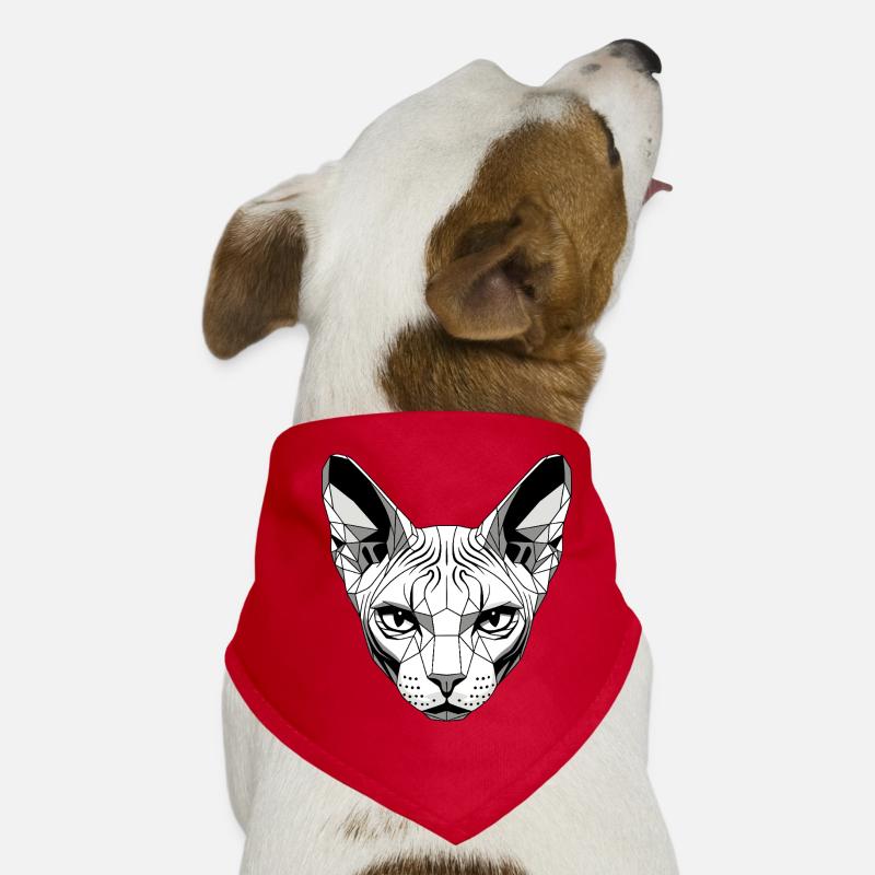 Sphynx Katze Sphynxkatze Canadian Cat Süße Sphinx Hunde-Bandana