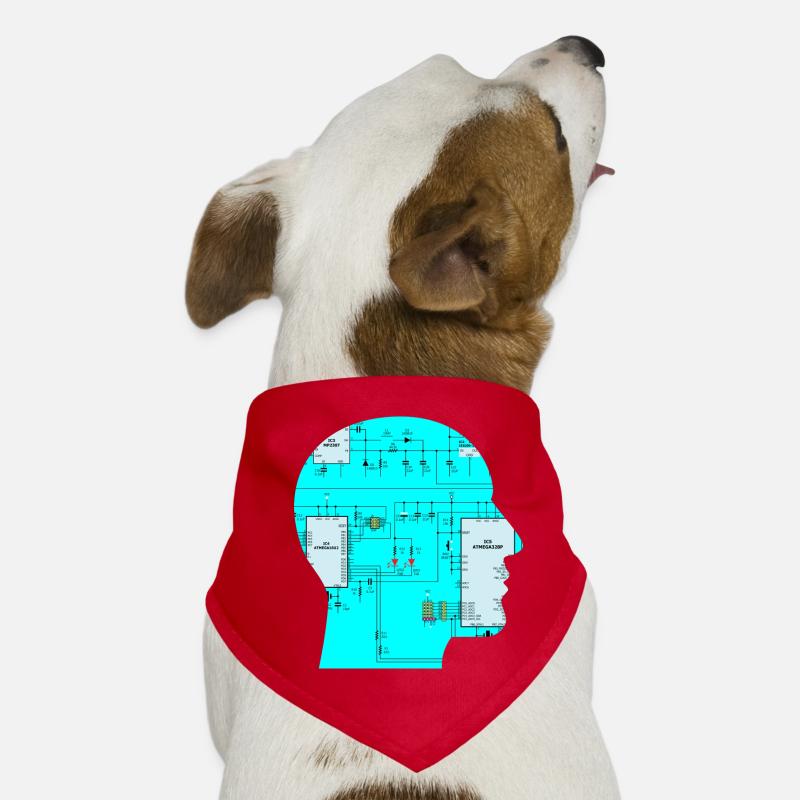 Elektrotechnik Schaltkreis Hunde-Bandana