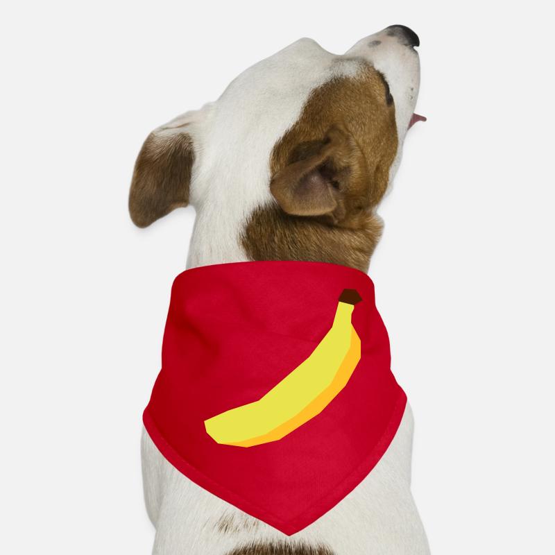 Banane Vektor Hunde-Bandana