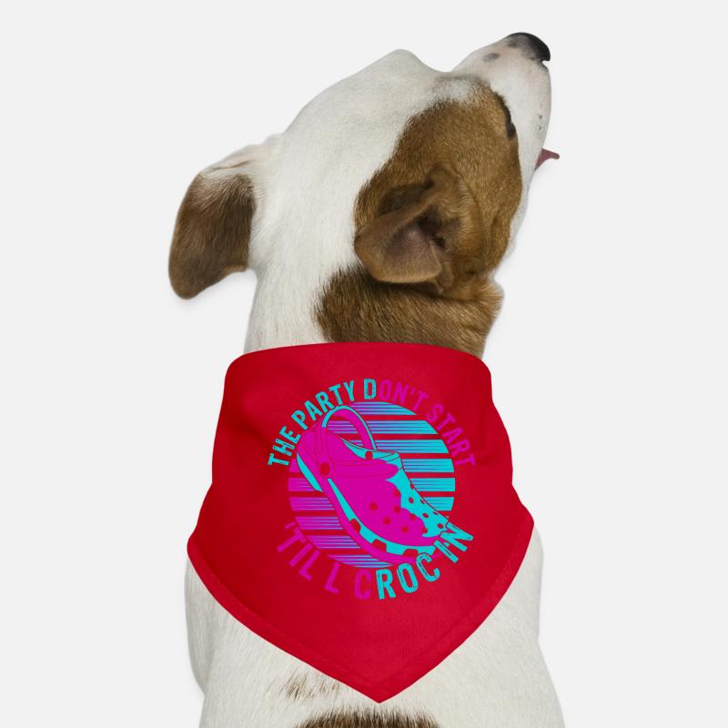 Komfort Liebe für Crocs Clogs Schuhe Geschenkidee Hunde-Bandana
