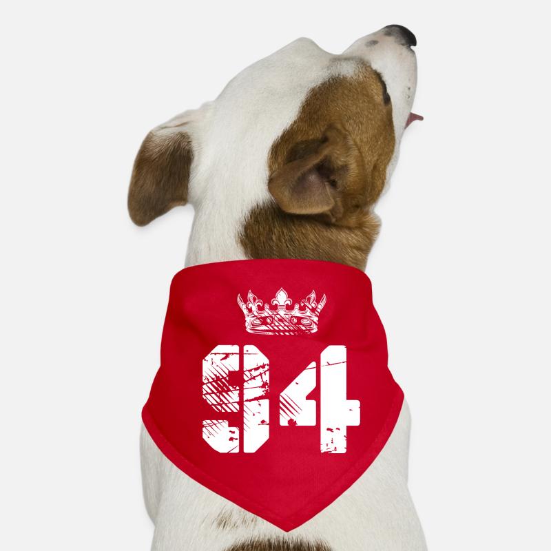 94 Couronne numérique Bandana pour chien