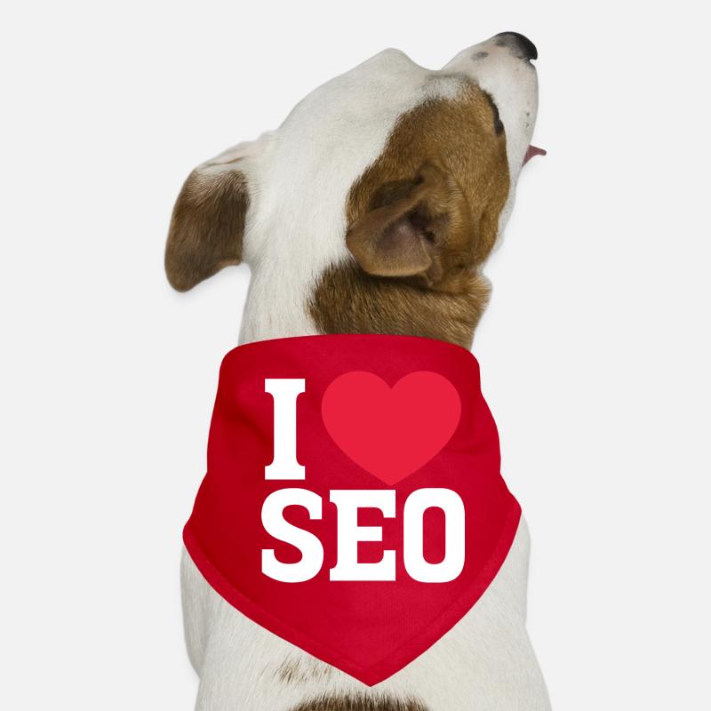 I Love Seo Dog Bandana