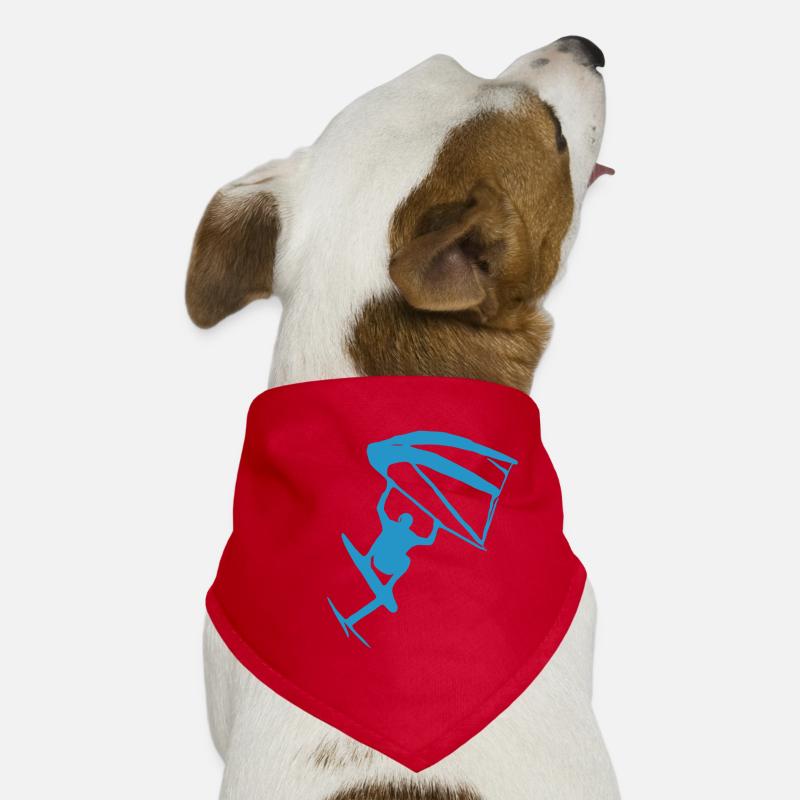 Wingfoiling Sticker Hunde-Bandana