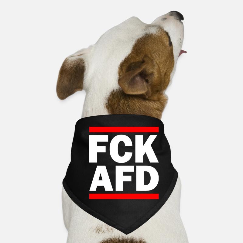 Fuck afd Hunde-Bandana