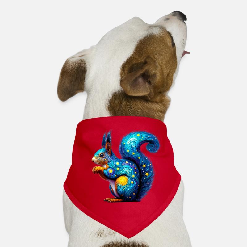 Écureuil Bandana pour chien