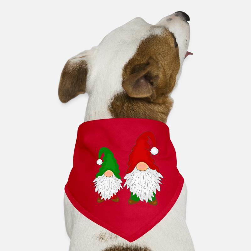 Funny gnomes Dog Bandana