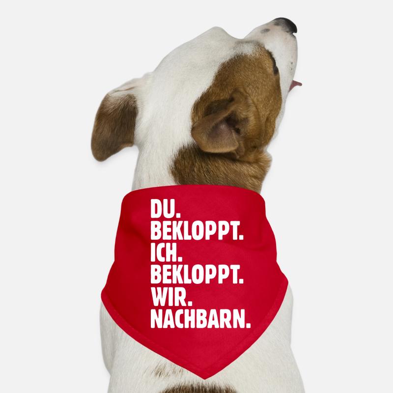 Nachbar Hunde-Bandana