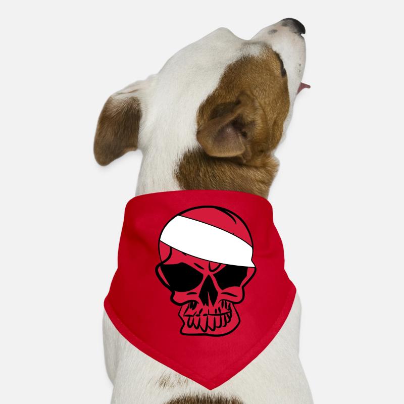 anarchie Anarcho Skull Anarchy Bandana pour chien