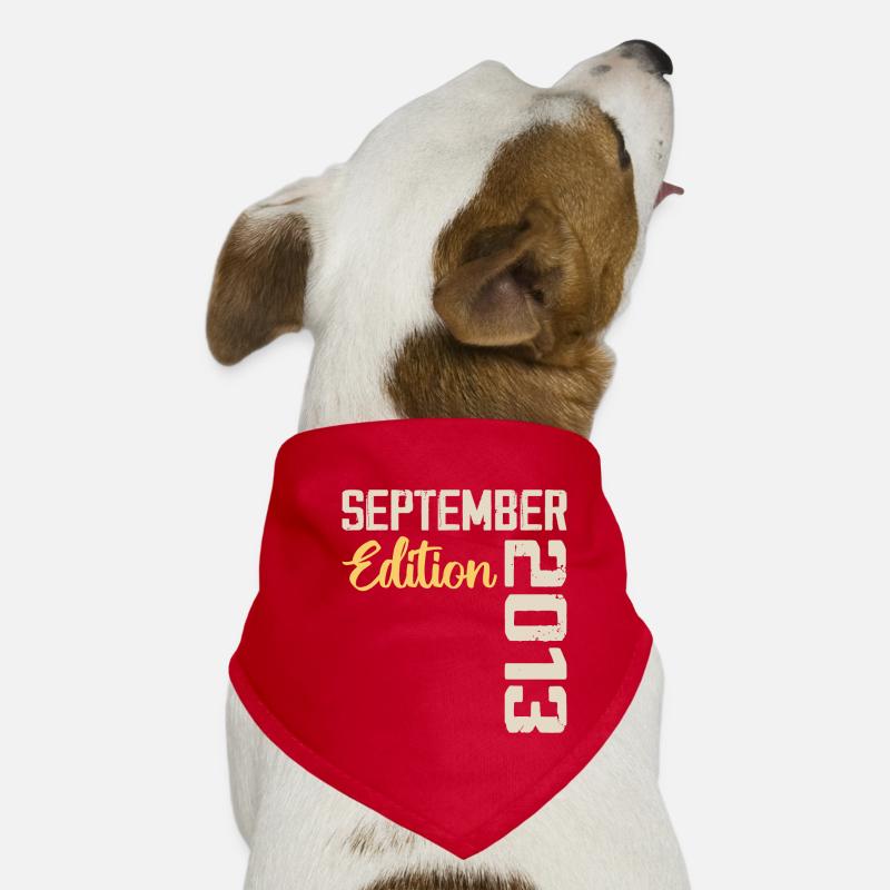 Septembre 2013 - 11e Anniversaire September 2013 Bandana pour chien