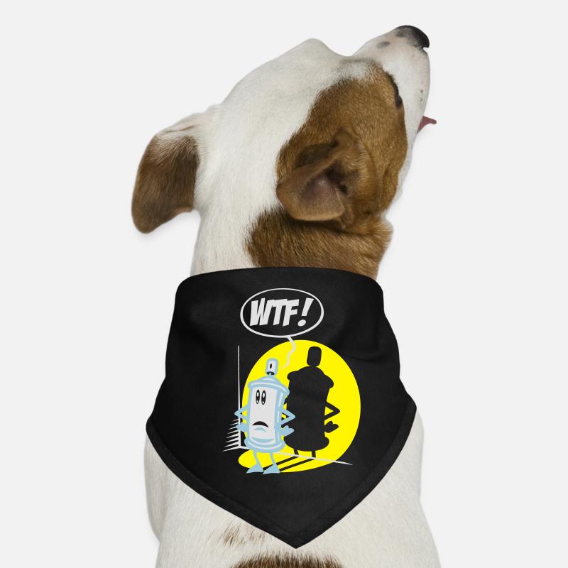 WTF spray flex Dog Bandana