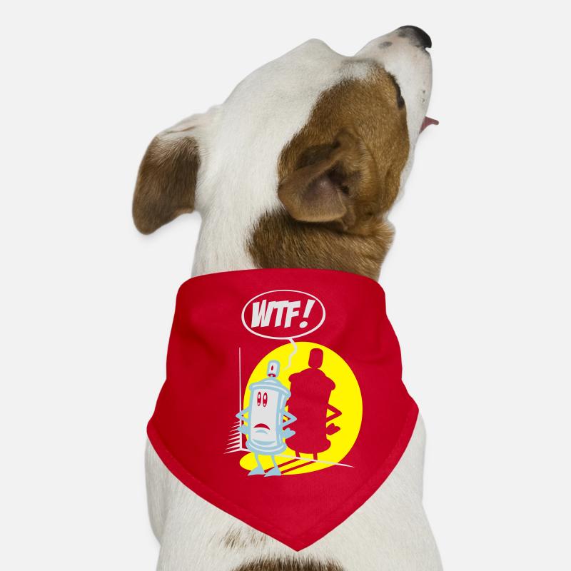 WTF sprühen flex Hunde-Bandana