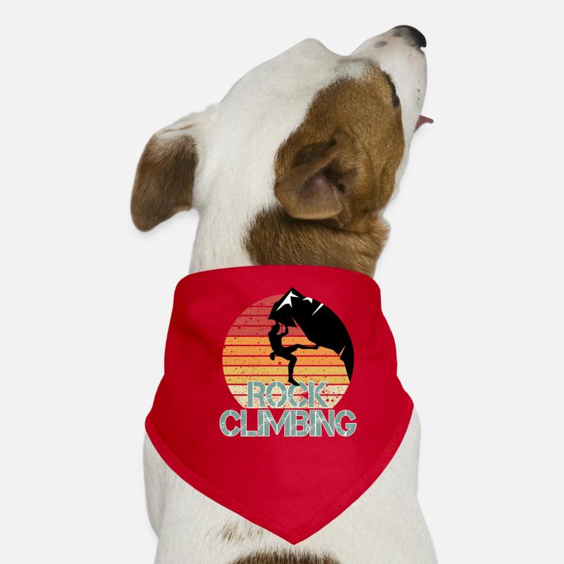 Rock Climbing Dog Bandana