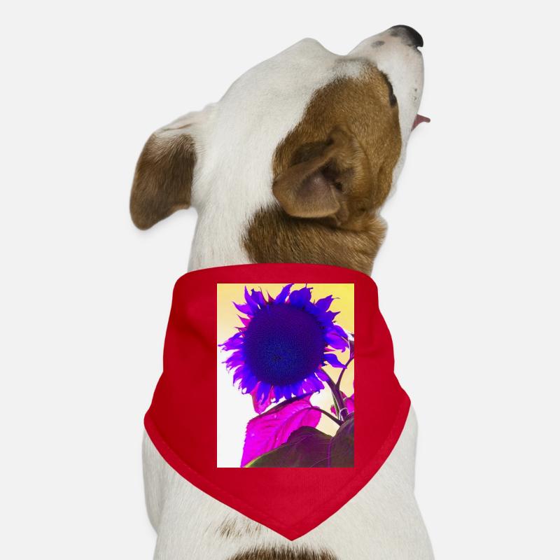 fleur d’été pop Art Bandana pour chien
