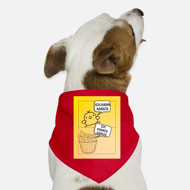 ICH KANN KARATE Hunde-Bandana