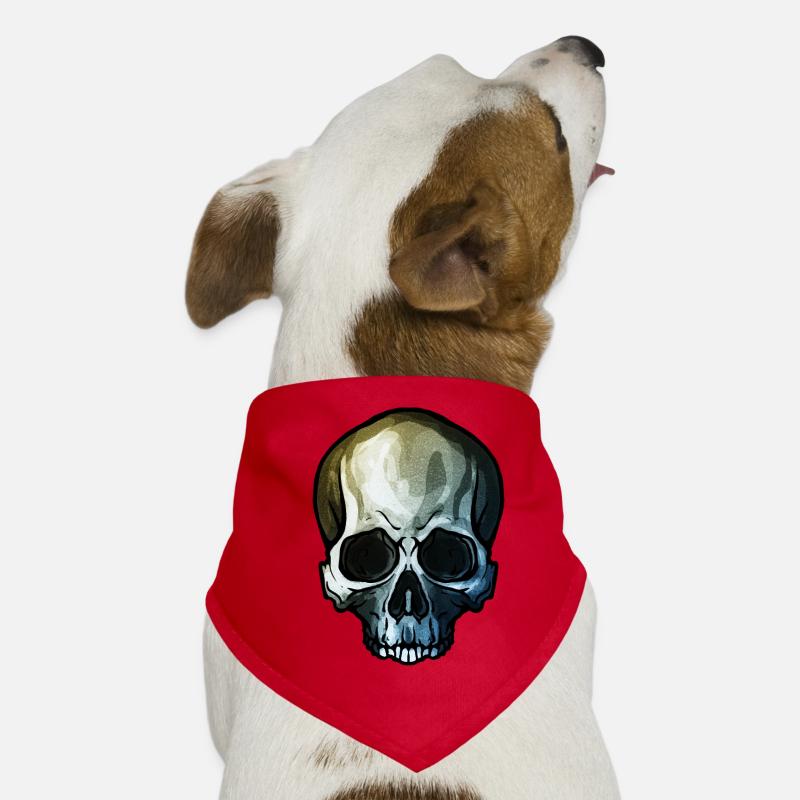 Skull Hunde-Bandana