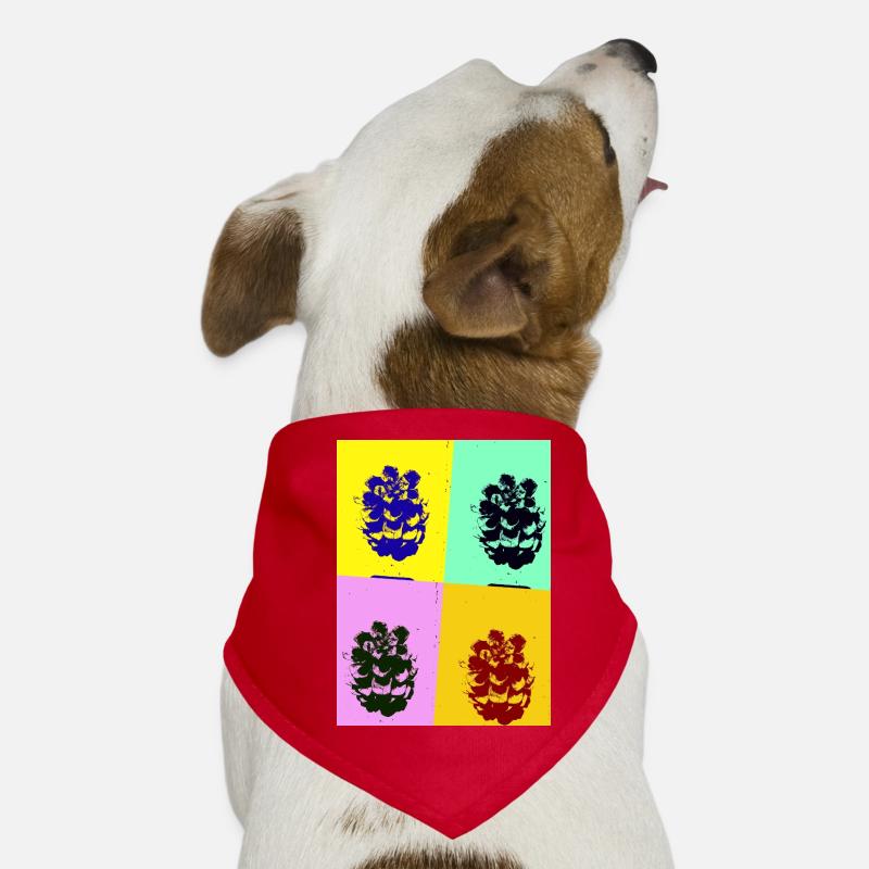 Pine cone Dog Bandana