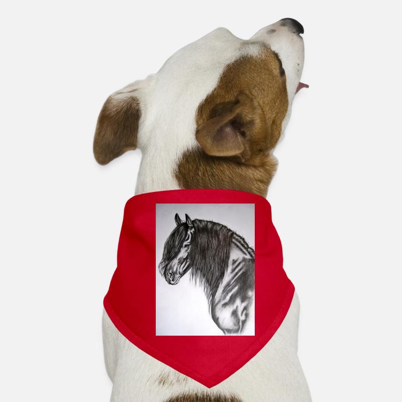 Friese Portrait Hunde-Bandana