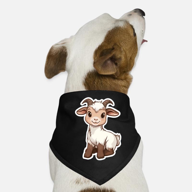Ziege Hunde-Bandana