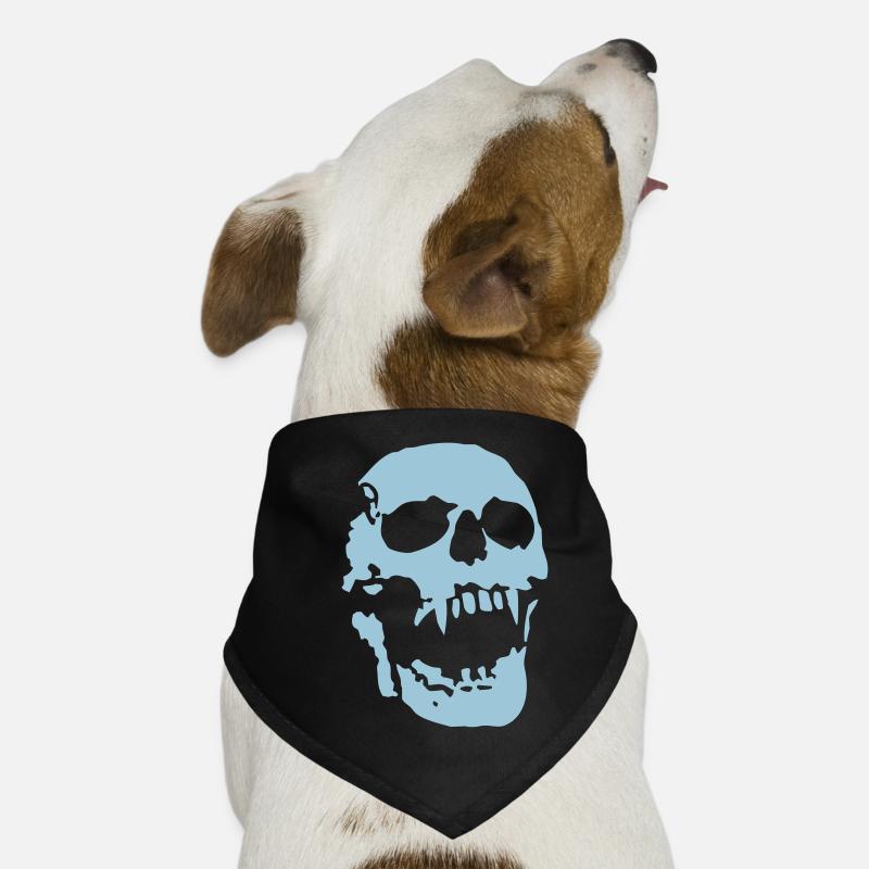 scream_skull Dog Bandana