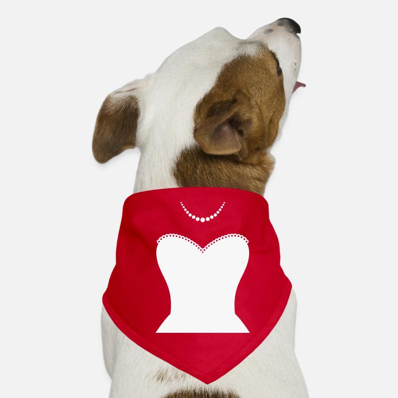 Braut Hochzeit Feier Kleid Geschenk Hunde-Bandana