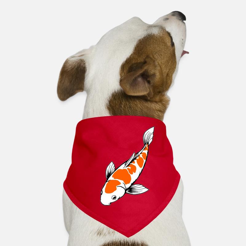 Poisson Koi Bandana pour chien