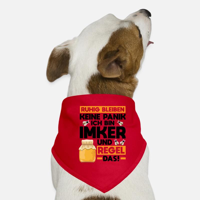 Imker Bienen Biene Geschenk Hunde-Bandana