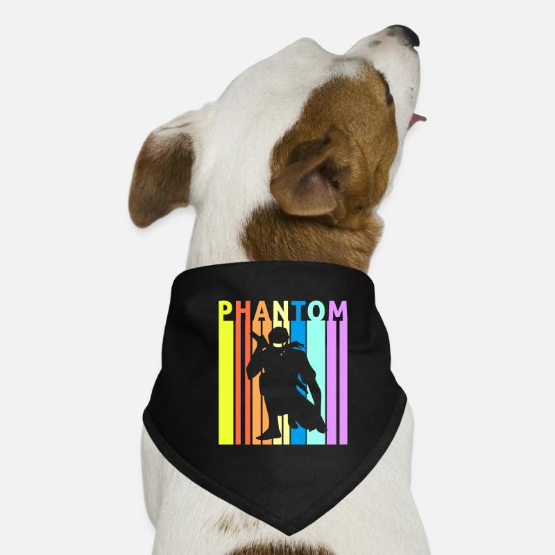 Phantom Spy Ninjas Espion Caché Bandana pour chien