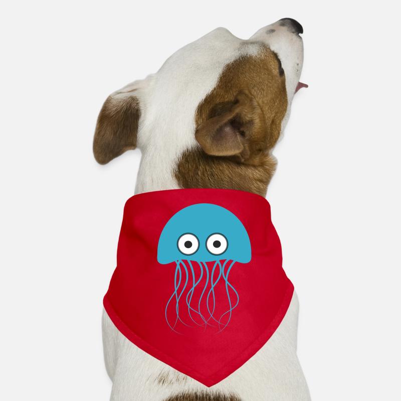 méduse Bandana pour chien