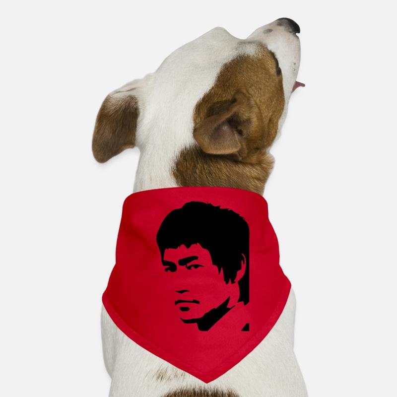 bruce lee the legend Dog Bandana